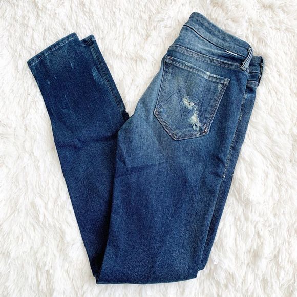 MOTHER Denim - Mother Jeans | The Looker Skinny Galaxy Shaper 27